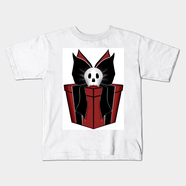 Creepy Christmas Kids T-Shirt by AnnaBlackDragon